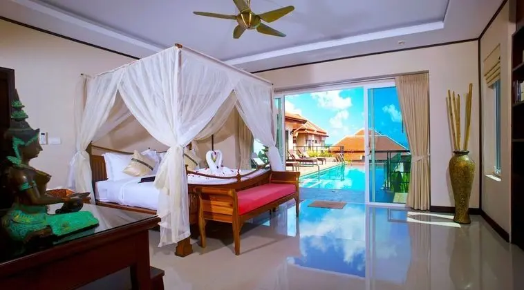 Luxury Villa, 3 Yatak Odası, Deniz Manzaralı (2 Kings & 2 Single beds)