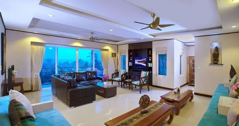 Luxury Villa, 3 Yatak Odası, Deniz Manzaralı (2 Kings & 2 Single beds)