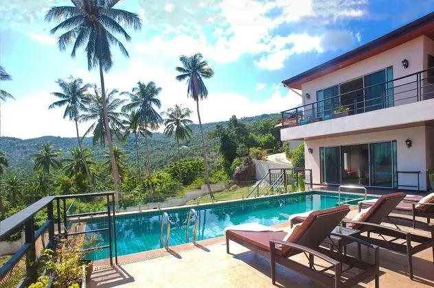 Luxury Villa, 3 Yatak Odası, Deniz Manzaralı (2 Kings & 2 Single beds)