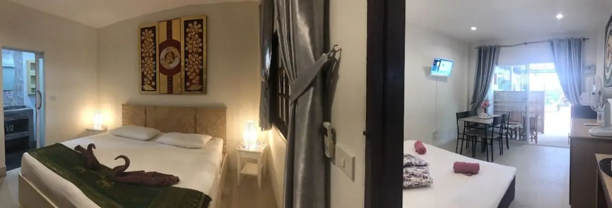 Family Dört Kişilik Oda, Birden Çok Yatak, Teras