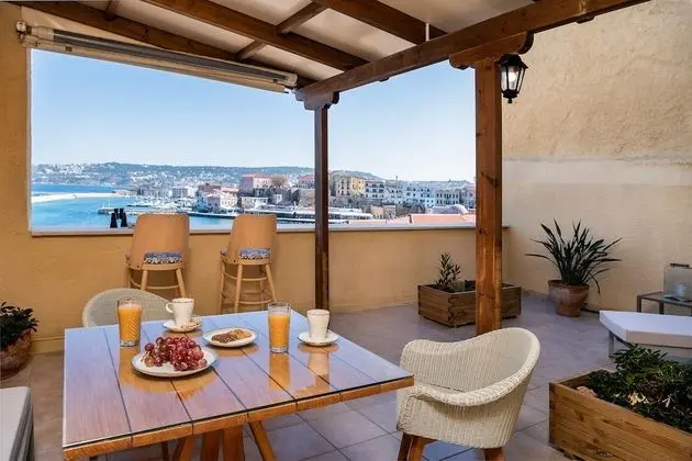 Panoramic Çatı Katı Süiti (Penthouse), Teras, Deniz Manzaralı
