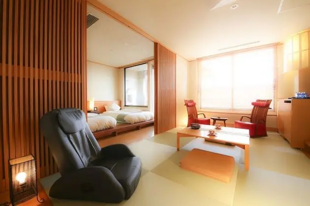 Deluxe Oda, Sigara İçilmez (Deluxe Japanese Style with Outbath)