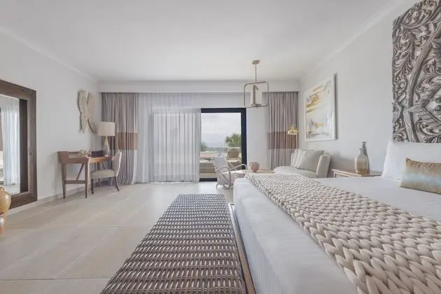 Junior Süit, 1 En Büyük (King) Boy Yatak, Balkon, Okyanus Manzaralı (Premium)