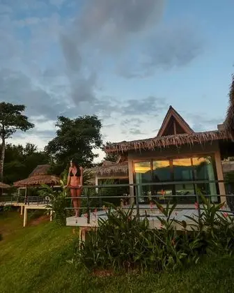 Deluxe Bungalov, 1 Yatak Odası, Plaj Manzaralı