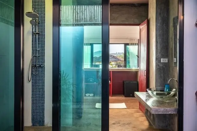 Deluxe Bungalov, 1 Yatak Odası, Plaj Manzaralı