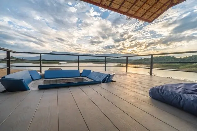 Deluxe Bungalov, 1 Yatak Odası, Plaj Manzaralı