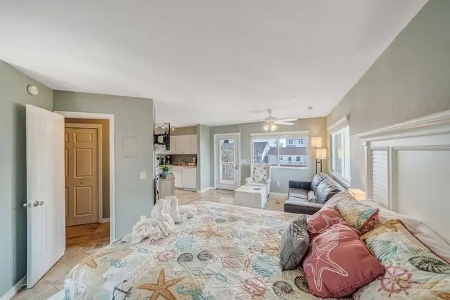 Stüdyo, 1 Çift Kişilik Yatak ve Çekyat, Balkon, Bahçe Manzaralı