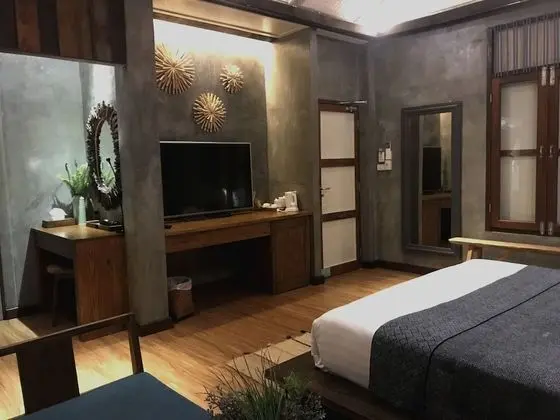 Deluxe Double Room, Connectable, Pool & Partial Sea view