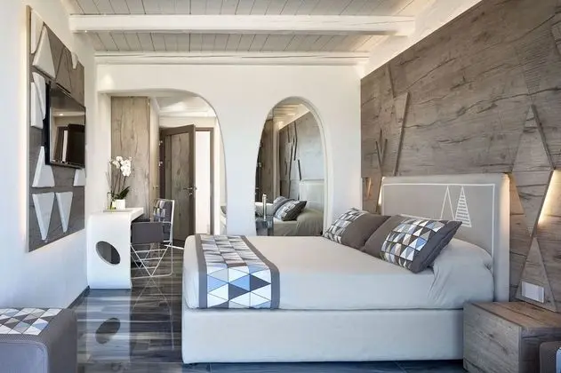 Deluxe Tek Büyük Yataklı Oda, 1 Çift Kişilik veya 2 Tek Kişilik Yatak, Deniz Manzaralı