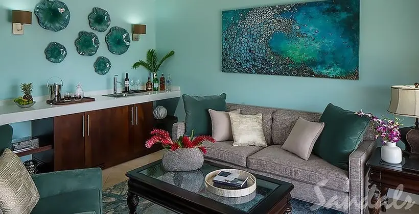 Honeymoon Villa, 1 Yatak Odası, Okyanus Manzaralı (Sunset Bluff Butler Villa Suite)