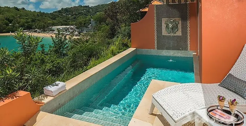 Honeymoon Villa, 1 Yatak Odası, Okyanus Manzaralı (Sunset Bluff Butler Villa Suite)