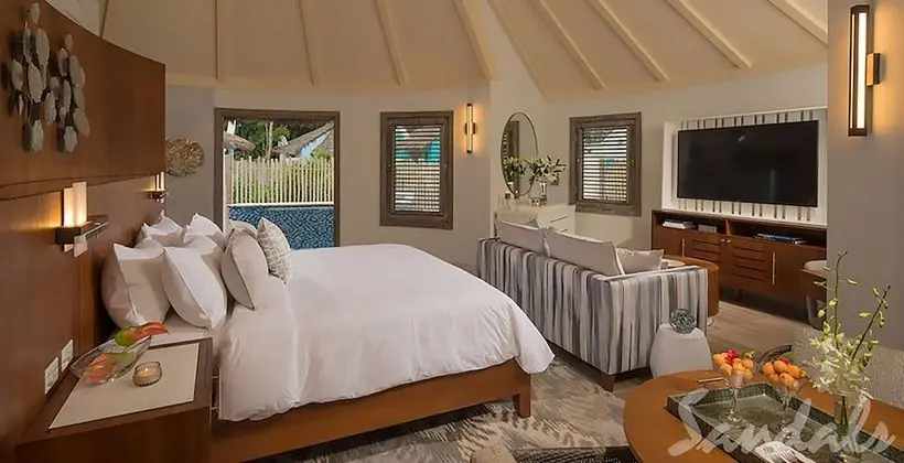 Romantic Süit, 1 Yatak Odası, Bahçe Manzaralı (South Seas Royal Rondoval)