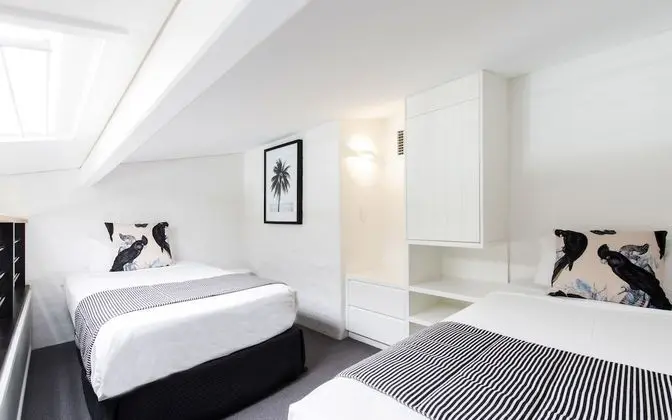 Deluxe Çatı Katı (Loft), 2 Yatak Odası, Kısmi Deniz Manzaralı, Denize Sıfır