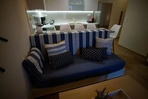 Apart Daire, Deniz Manzaralı (1 Double Bed + 2 Single Sofa Beds)