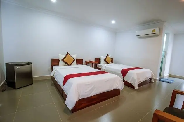 Deluxe İki Ayrı Yataklı Oda, Birden Çok Yatak, Balkon, Bahçe Manzaralı