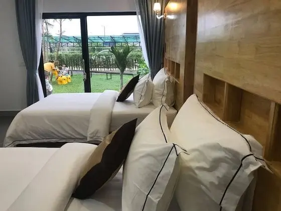 Superior İki Ayrı Yataklı Oda, Birden Çok Yatak, Balkon, Havuz Manzaralı