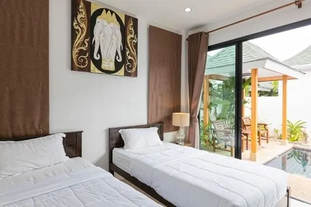 Deluxe Villa, 2 Yatak Odası, Havuz Manzaralı