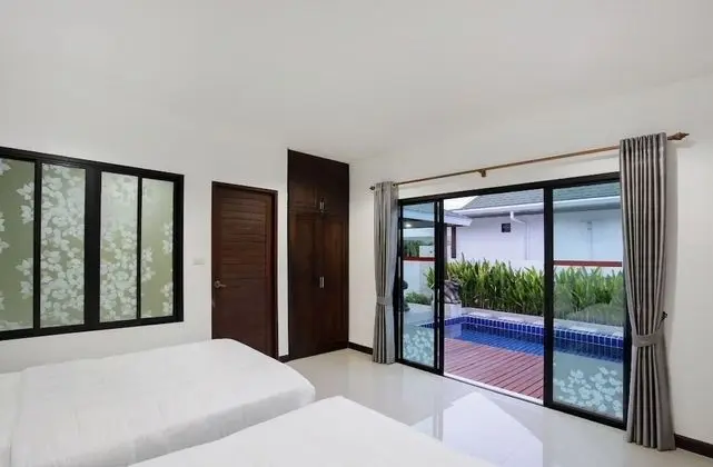 Premium Villa, 2 Yatak Odası, Sigara İçilmez, Havuz Manzaralı