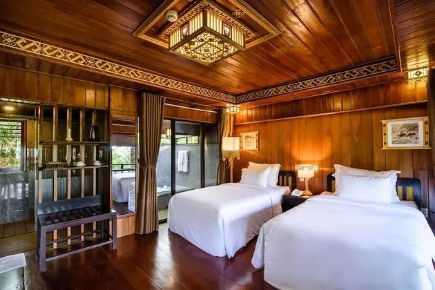 Deluxe Bungalov, 1 Çift Kişilik Yatak