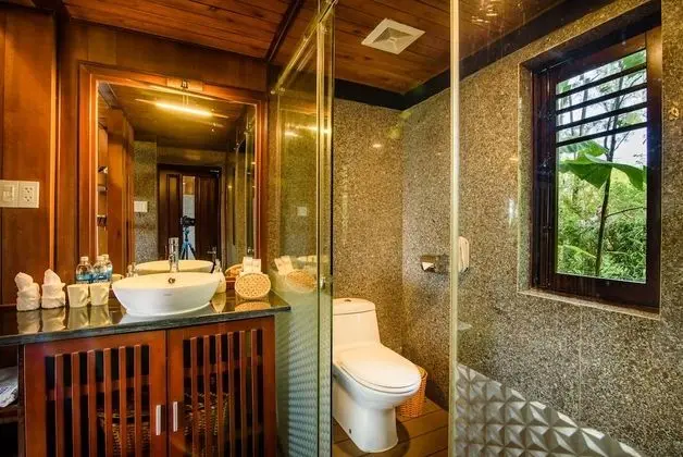 Deluxe Bungalov, 1 Çift Kişilik Yatak