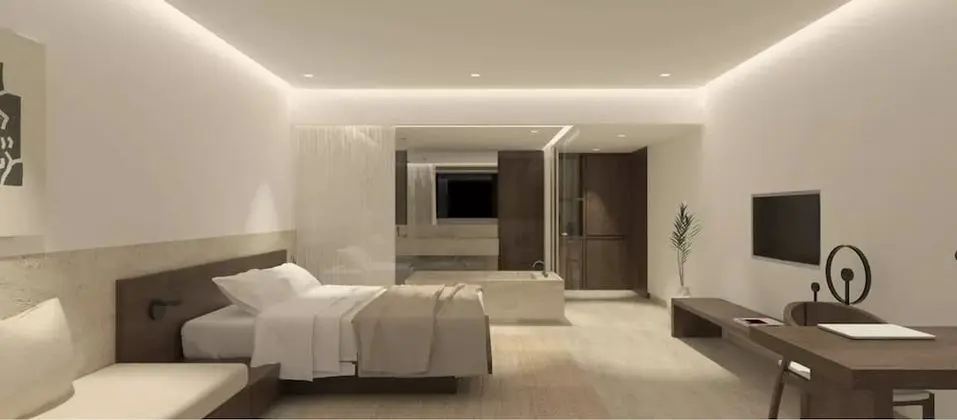 Junior Oda, Balkon, Kısmi Deniz Manzaralı