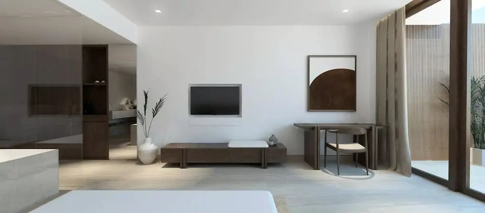 Junior Oda, Balkon, Kısmi Deniz Manzaralı