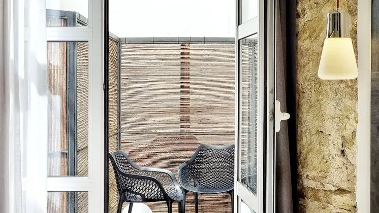 Interior Double Room with Patio