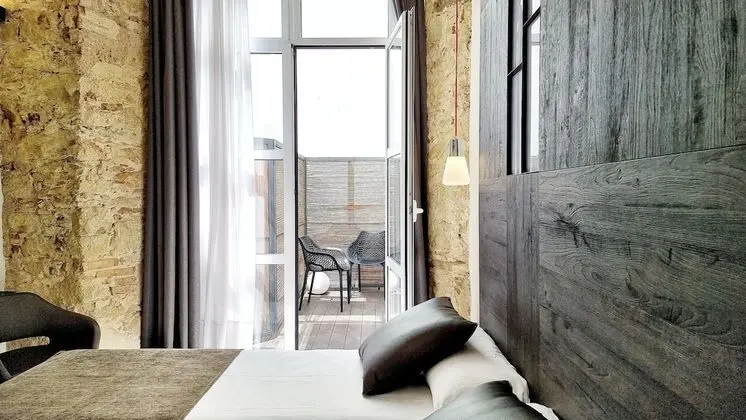 Interior Double Room with Patio