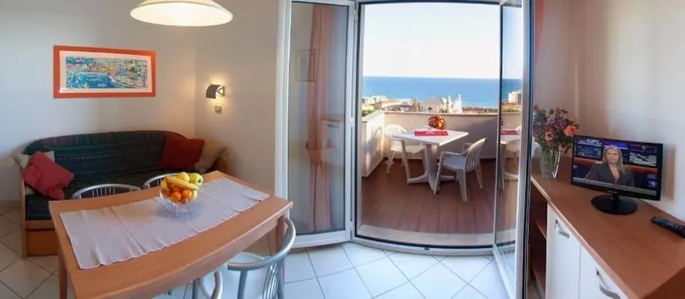 Classic Apart Daire, 1 Yatak Odası, Balkon, Deniz Manzaralı (4 pax)