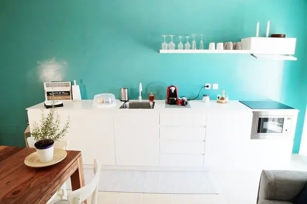 Apart Daire, Mutfak, Şehir Manzaralı