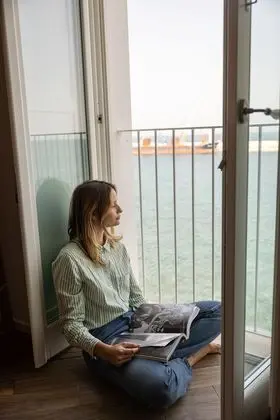 Panoramic Apart Daire, Mutfak, Deniz Manzaralı