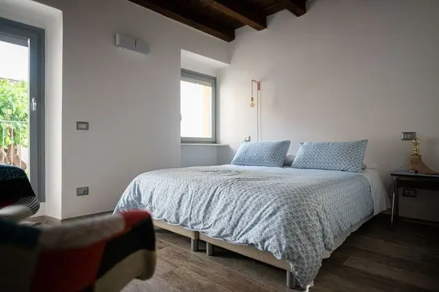 Tek Büyük veya İki Ayrı Yataklı Oda, Balkon (Blu)