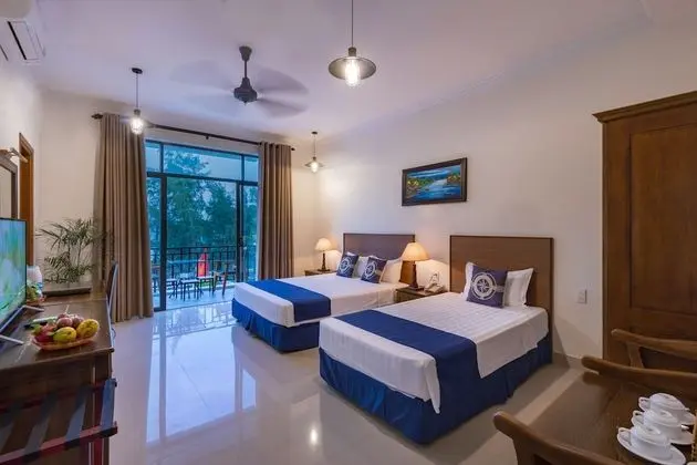 Deluxe Üç Kişilik Oda, 1 Yatak Odası, Balkon, Okyanus Manzaralı