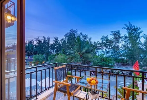Deluxe Üç Kişilik Oda, 1 Yatak Odası, Balkon, Okyanus Manzaralı