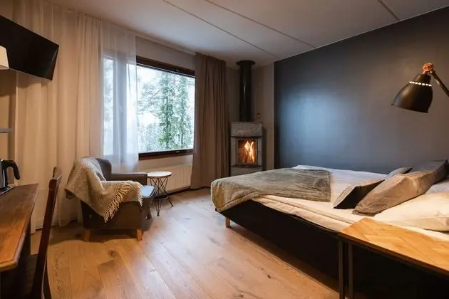 Superior room with Sauna and Fireplace (Fireplace not in use on summer time)