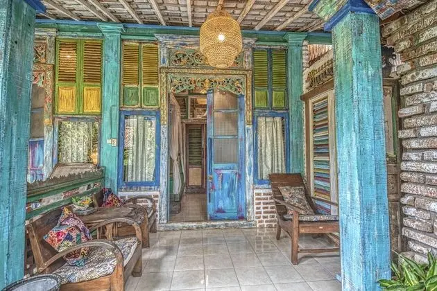 Standard Tek Büyük veya İki Ayrı Yataklı Oda, 2 Yatak Odası, Teras, Bahçe Manzaralı
