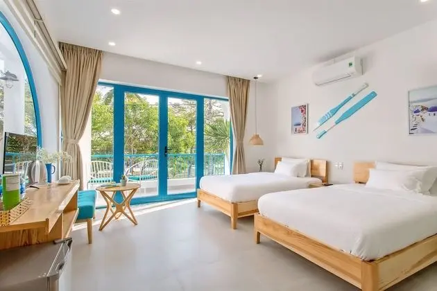 Deluxe Tek Büyük veya İki Ayrı Yataklı Oda, Veranda