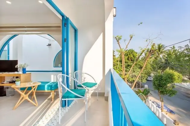 Deluxe Tek Büyük veya İki Ayrı Yataklı Oda, Veranda