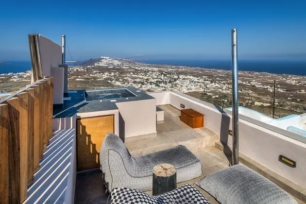 Villa, Sıcak Su Havuzu, Deniz Manzaralı (Villa U)