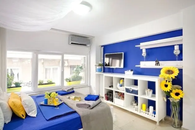 Design Stüdyo Süit, 1 Çift Kişilik Yatak ve Çekyat, Şehir Manzaralı