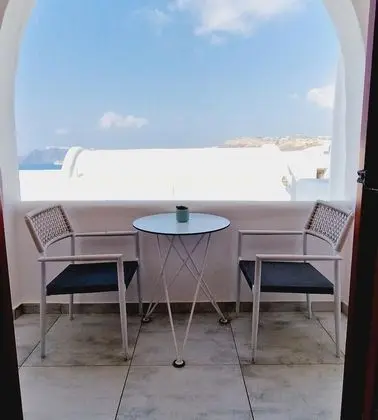 Classic Oda, Balkon, Deniz Manzaralı (Caldera View)