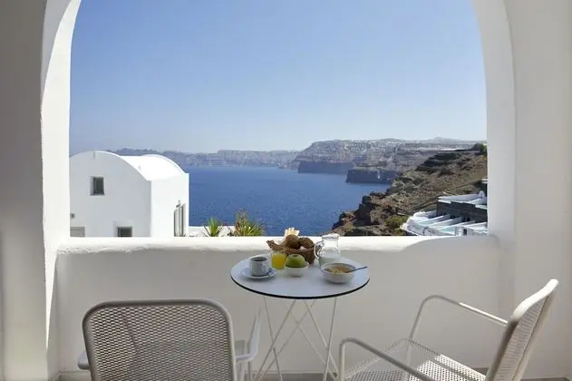 Classic Oda, Balkon, Deniz Manzaralı (Caldera View)