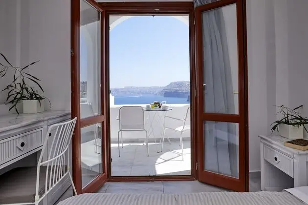 Classic Oda, Balkon, Deniz Manzaralı (Caldera View)