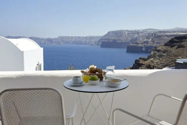 Classic Oda, Balkon, Deniz Manzaralı (Caldera View)