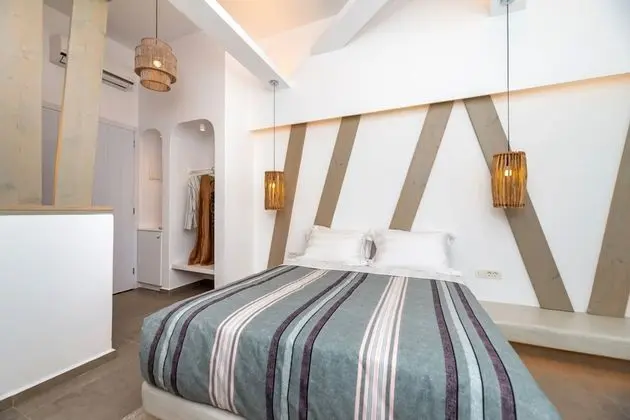 Deluxe Double Room, Caldera View, External Tub