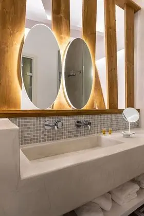 Deluxe Double Room, Caldera View, External Tub