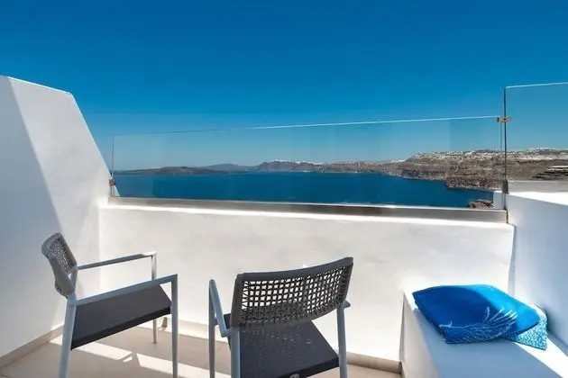 Deluxe Double Room, Caldera View, External Tub
