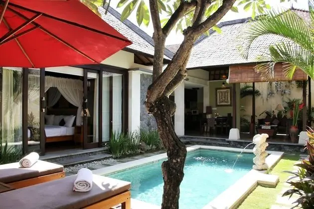 Deluxe Villa, 1 Yatak Odası, Kişiye Özel Havuzlu, Bahçeli