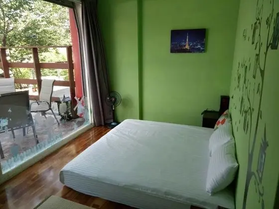Family Dört Kişilik Oda, Veranda