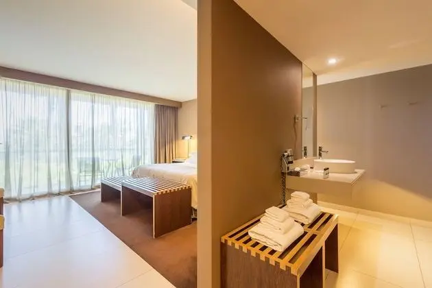 Tek Büyük veya İki Ayrı Yataklı Oda, Balkon, Havuz Manzaralı